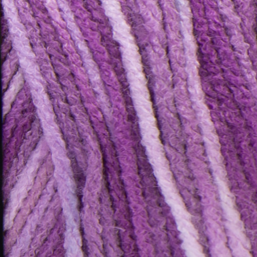3 Pack - Red Heart Super Saver Yarn-Purple Tone - E300B-546