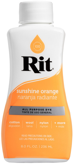 3 Pack - Rit Dye Liquid-Sunshine Orange - 8-88430 - 885967884302
