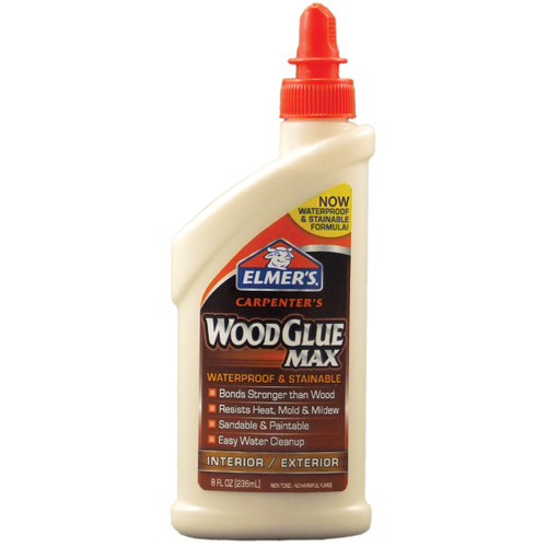 3 Pack Elmer's Carpenter's Wood Glue Max -8oz E7300 - 026000073004