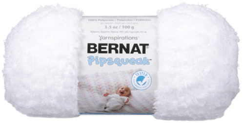 3 Pack Bernat Pipsqueak Yarn-Whitey White 162059-59005 - 057355336490