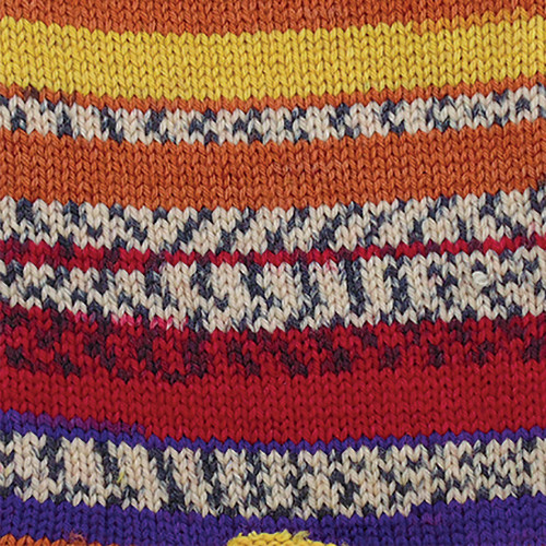 6 Pack - Patons Kroy Socks Yarn-Sunset Jacquard - 243455-55712