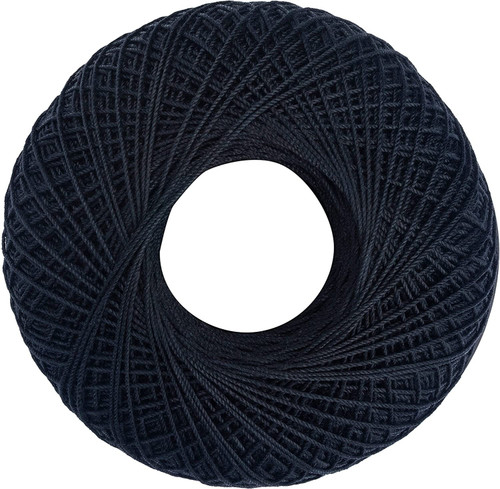 3 Pack - Aunt Lydia's Classic Crochet Thread Size 10-Black - 154-12