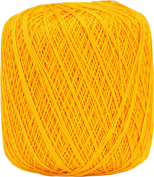 3 Pack Aunt Lydia's Classic Crochet Thread Size 10-Goldenrod 154-421
