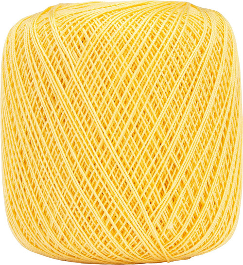 3 Pack Aunt Lydia's Classic Crochet Thread Size 10-Maize 154-423 - 073650907838