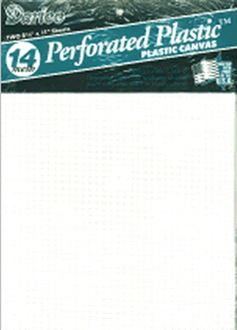 3 Pack Zehrco-Giancola Perforated Plastic Canvas 14ct 8.25x11" 2/Pk-White 39500-2 - 850021774240