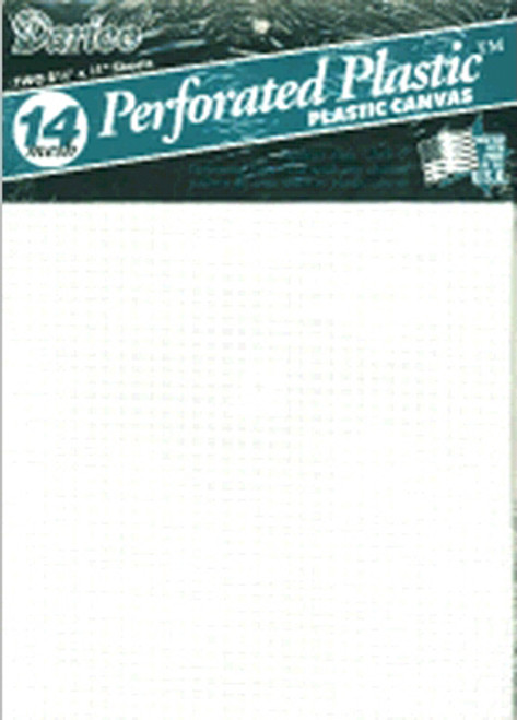 3 Pack Zehrco-Giancola Perforated Plastic Canvas 14ct 8.25x11" 2/Pk-White 39500-2 - 850021774240
