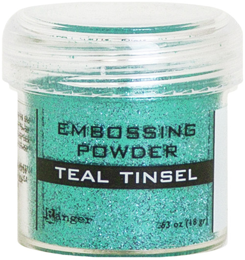 3 Pack - Ranger Embossing Powder-Teal Tinsel - EPJ-64589 - 789541064589