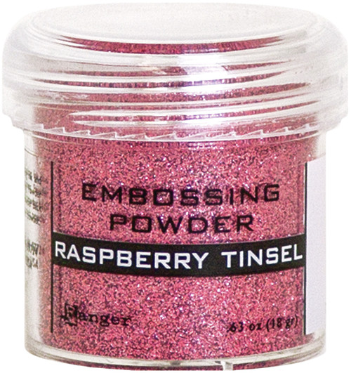 3 Pack - Ranger Embossing Powder-Raspberry Tinsel - EPJ-64572 - 789541064572