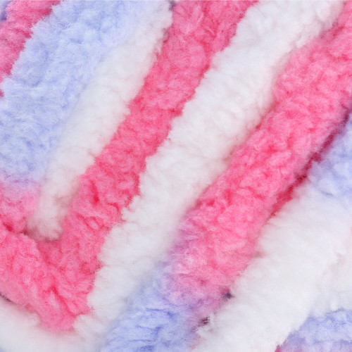 3 Pack - Bernat Baby Blanket Yarn-Pink & Blue Ombre - 161103-3305