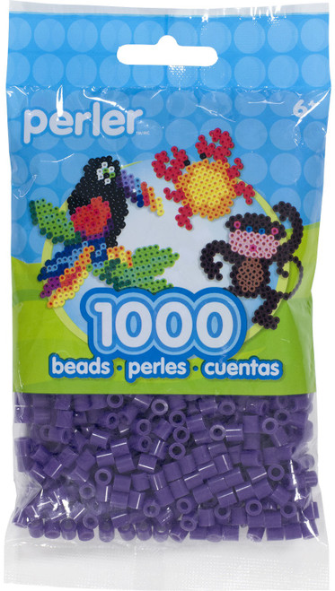3 Pack Perler Beads 1,000/Pkg-Grape PBB80-19-15243 - 048533152438