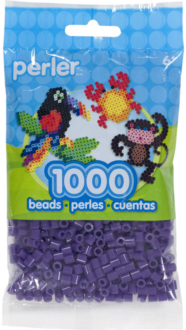 3 Pack - Perler Beads 1,000/Pkg-Grape - PBB80-19-15243 - 048533152438
