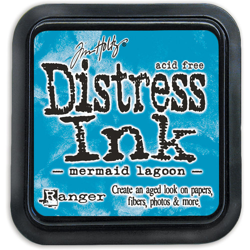 3 Pack Tim Holtz Distress Ink Pad-Mermaid Lagoon DIS-43256 - 789541043256