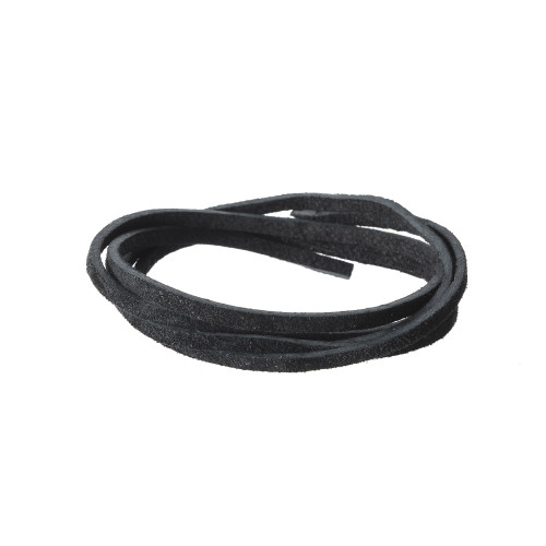 6 Pack - Realeather(R) Crafts Sof-Suede Lace 3/32"X2yd-Black - SPS02-2001