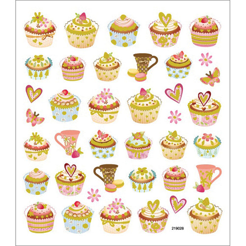 6 Pack Sticker King Stickers-Tea Time SK129MC-4912