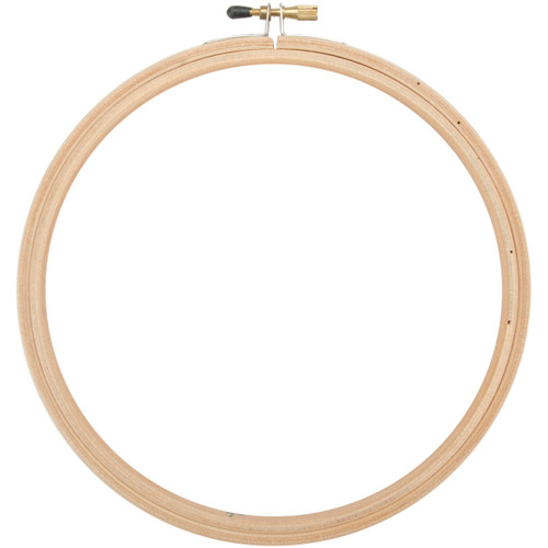 6 Pack - Frank A. Edmunds Wood Embroidery Hoop W/Round Edges 8"-Natural - CNEH-8N - 09195512002680919551200268