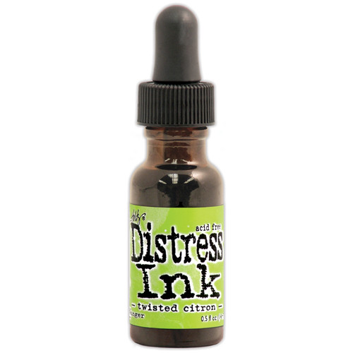 3 Pack - Tim Holtz Distress Pad Reinker-Twisted Citron - DRI-43416 - 789541043416