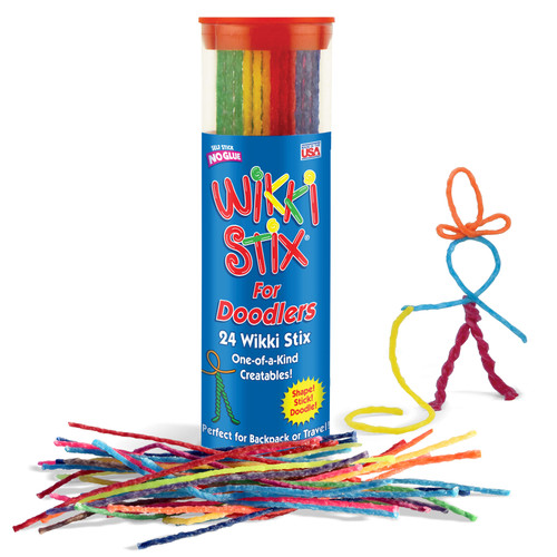 6 Pack - Wikki Stix For Doodlers 24/Pkg- - WIK101