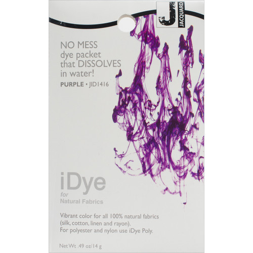 6 Pack - Jacquard iDye Fabric Dye 14g-Purple - IDYE-416 - 743772022725