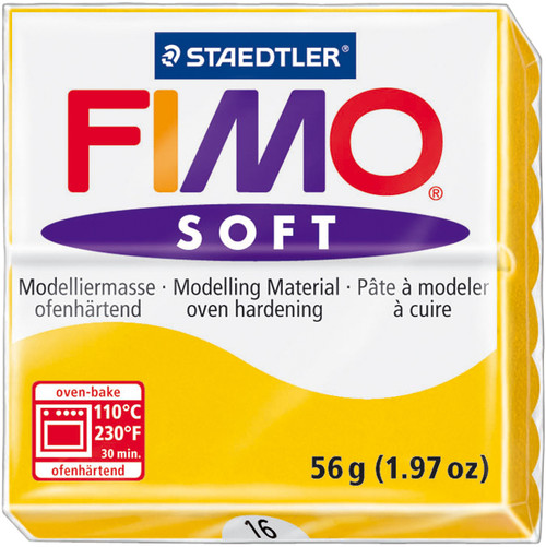 6 Pack - Fimo Soft Polymer Clay 2oz-Sunflower - EF8020-16US - 40066088094544006608809454