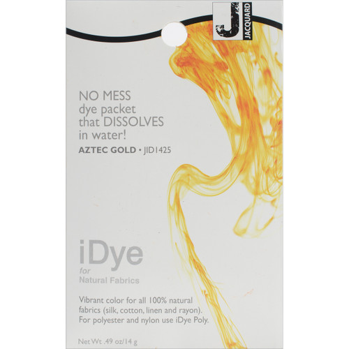 6 Pack - Jacquard iDye Fabric Dye 14g-Aztec Gold - IDYE-425 - 743772022817