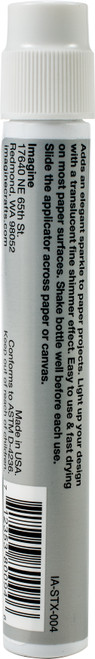 3 Pack Imagine Sheer Shimmer Stix W/Dauber Top .5fl oz-Sparkle IASTX-004