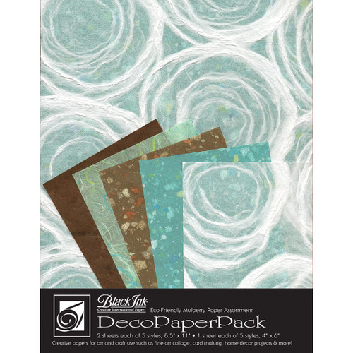 2 Pack - Black Ink Deco Paper Pack-Whimzy - DP-706 - 722559007063 2 Pack - Black Ink Deco Paper Pack-Whimzy - DP-706 - 722559007063