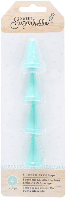 3 Pack Sweet Sugarbelle Silicone Icing Tip Caps 4/Pkg-SB342056 - 718813420563