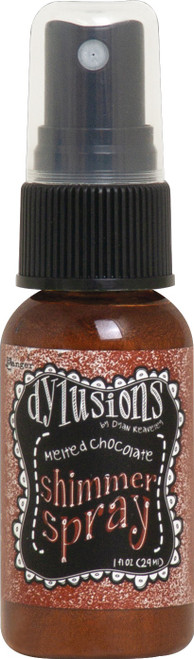 3 Pack - Dylusions Shimmer Sprays 1oz-Melted Chocolate - DYH-68389 - 789541068389