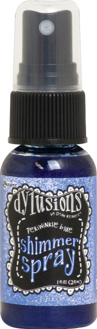 3 Pack - Dylusions Shimmer Sprays 1oz-Periwinkle Blue - DYH-68402 - 789541068402