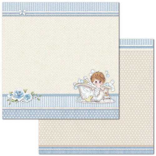 Stamperia Double-Sided Paper Pad 12"X12" 10/Pkg-Little Boy, 10 Designs/1 Each SBBL68