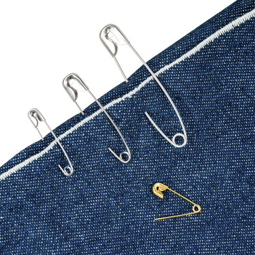 6 Pack Singer Safety Pins-Sizes 00 To 3 50/Pkg 00225