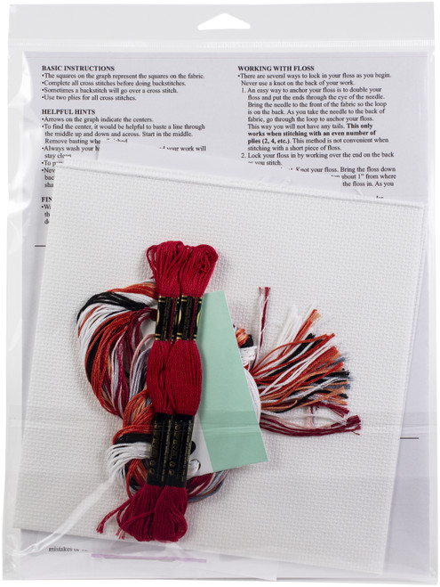 Imaginating Counted Cross Stitch Kit 8"X9"-Let's Mingle & Jingle (14 Count) - I3253 Imaginating Counted Cross Stitch Kit 8"X9"-Let's Mingle & Jingle (14 Count) - I3253