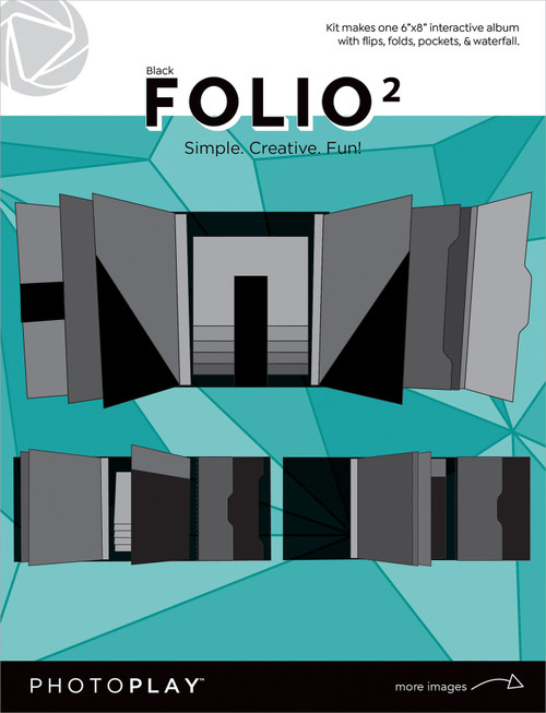 Photoplay Folio 2-6"X8" Black - PPP2157 - 709388321577