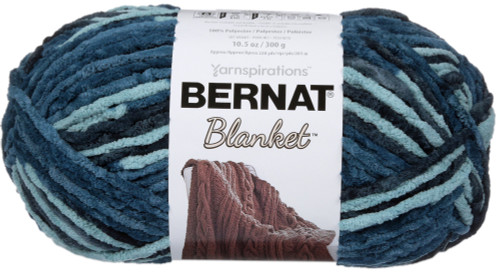 2 Pack - Bernat Blanket Big Ball Yarn-Teal Dreams - 161110-10736 - 057355389359