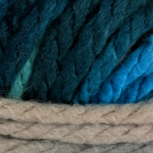 3 Pack - Bernat Softee Chunky Ombre Yarn-Deep Waters - 161129-29632