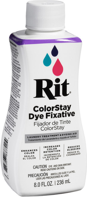 3 Pack Rit Dye Liquid 8oz-ColorStay Dye Fixative 8-72