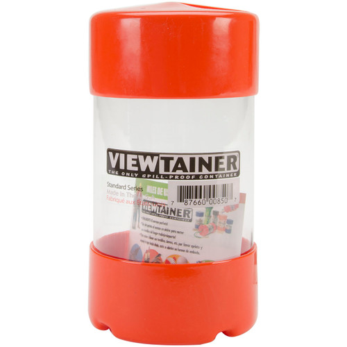 5 Pack - Viewtainer Slit Top Storage Container 2.75"X5"-Orange - CC27505-8 - 787660008507