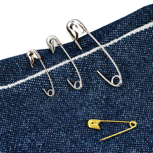 6 Pack Singer Safety Pins-Sizes 00 To 2 90/Pkg 00221