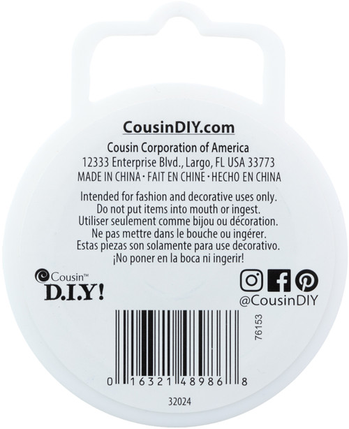 6 Pack - CousinDIY Cord Basics Monofilament Cord 8lb 360'-Clear - 32024