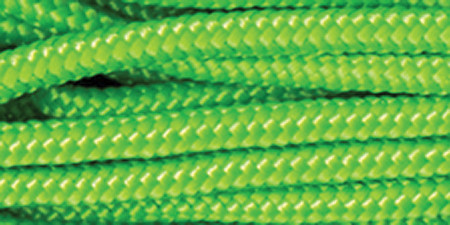 6 Pack - Pepperell Braiding Parachute Cord 4mmx16'-Neon Green - PARA-1628