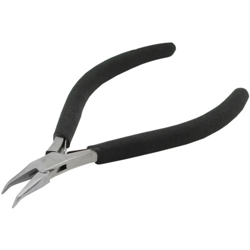3 Pack - Beadalon Slim Chain Nose Pliers-5.75" Bent - 201A-013