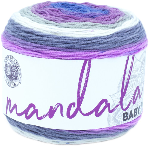 3 Pack Lion Brand Mandala Baby Yarn-Magic Moon 526-210 - 023032023410