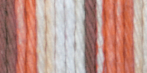 6 Pack Lily Sugar'n Cream Yarn Stripes-Natural -102021-21010