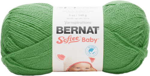 3 Pack - Bernat Softee Baby Yarn-Grass Green - 166054-54003 - 057355415652