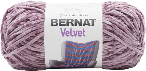 2 Pack Bernat Velvet Yarn-Shadow Purple 161032-32022 - 057355433014