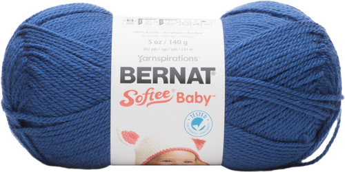 3 Pack Bernat Softee Baby Yarn-Navy 166054-54007 - 057355415690