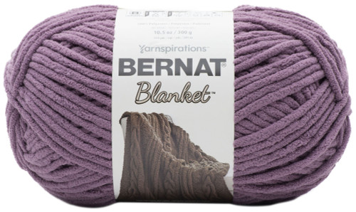 2 Pack - Bernat Blanket Big Ball Yarn-Shadow Purple - 161110-10882 - 057355432888