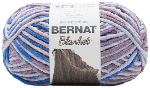 2 Pack Bernat Blanket Big Ball Yarn-Dappled Showers 161110-10884 - 057355432901