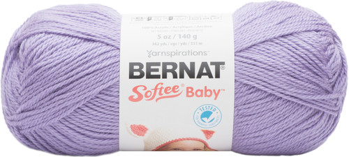 3 Pack Bernat Softee Baby Yarn-Lavender 166054-54008 - 057355415706