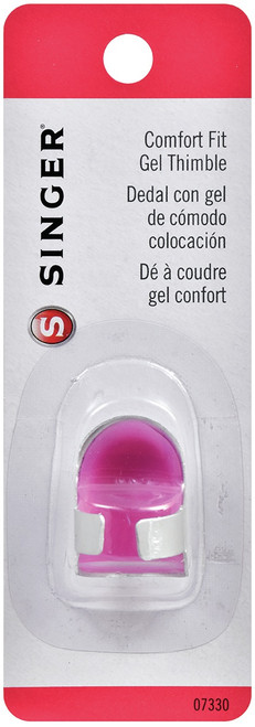 6 Pack Singer Comfort Fit Gel Thimble-Adjustable 07330 - 075691073305